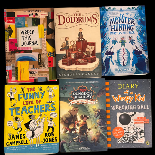 Package with 6 Books